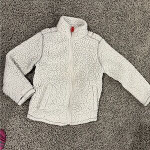 Free People Kids Textured Sherpa Jacket, size 7
